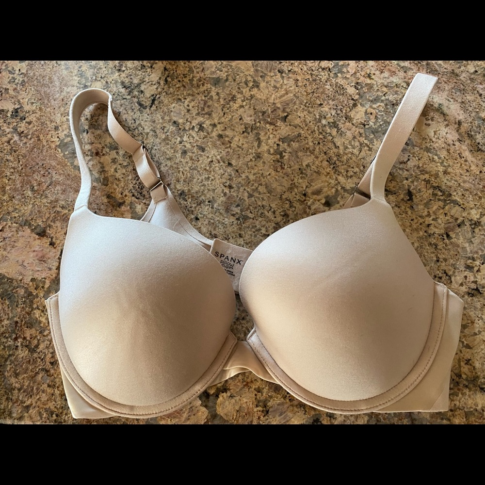 Spanx pillow cup nude bra.  Size 34D.